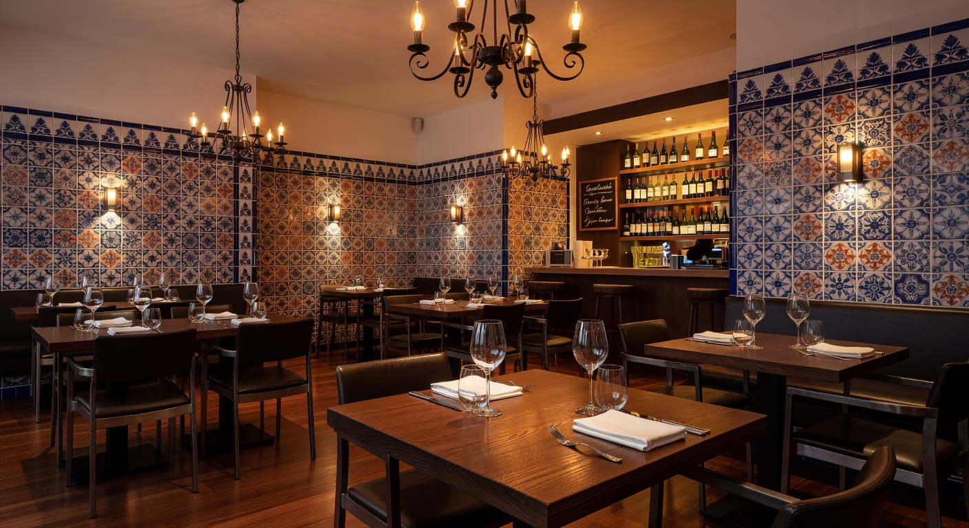 Interior del restaurante