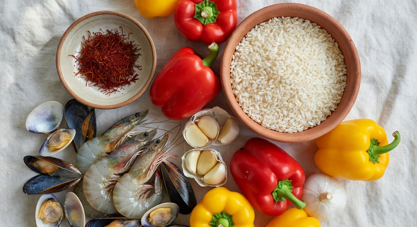 Ingredientes para Paella